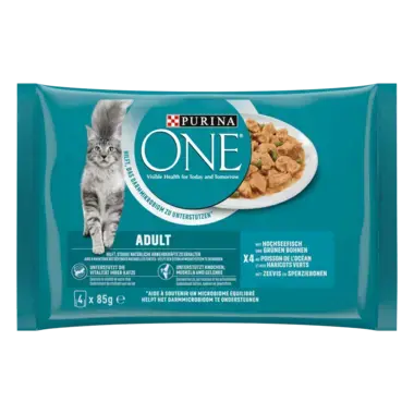 Purina ONE® Adult Hochseefisch und grüne Bohnen Vorderansicht