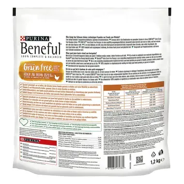 BENEFUL TASTY GRAIN FREE Rezeptur Reich an Huhn & mit Gemüse