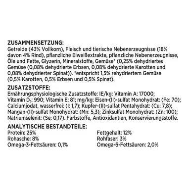 BENEFUL® Kleine Genießer mit Rind, Gartengemüse und Vitaminen