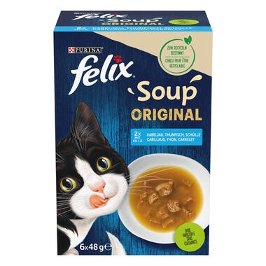 FELIX Soup Geschmacksvielfalt aus dem Wasser Vorderansicht
