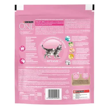 PURINA ONE BIFENSIS Junior Trockenfutter mit Huhn