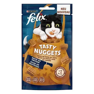 FELIX Tasty Nuggets Reich an Huhn mit Ente