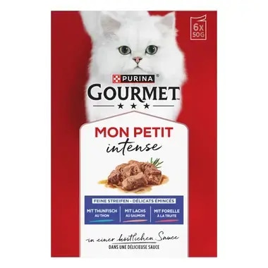 GOURMET Mon Petit mit Forelle, Lachs, Thunfisch