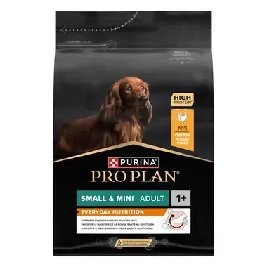 PRO PLAN SMALL & MINI ADULT mit OPTIBALANCE reich an Huhn