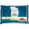 GOURMET Perle Erlesene Streifen mit Rind, Huhn, Kaninchen, Lachs