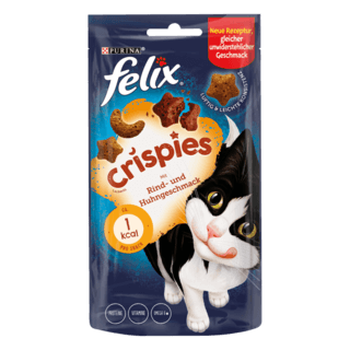 FELIX Crispies mit Rind- & Huhngeschmack