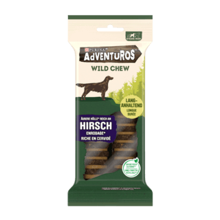 AdVENTuROS Wild Chew Hirsch für mittelgroße Hunde