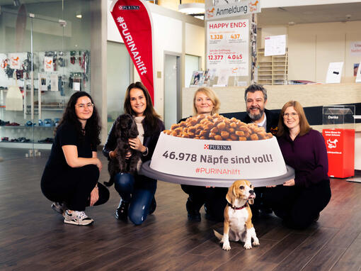 Purina Purinahilft Gruppenbild