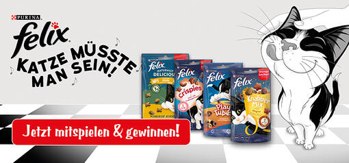 Felix Snacks Pakete gewinnen!