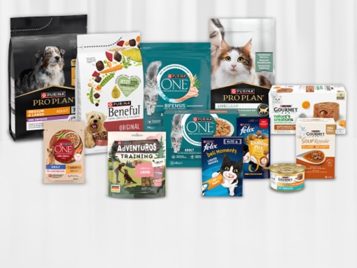 Übersicht Purina Produkte