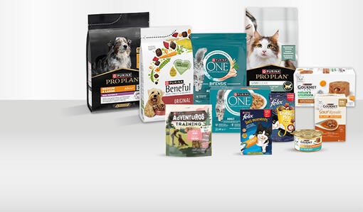 Übersicht Purina Produkte